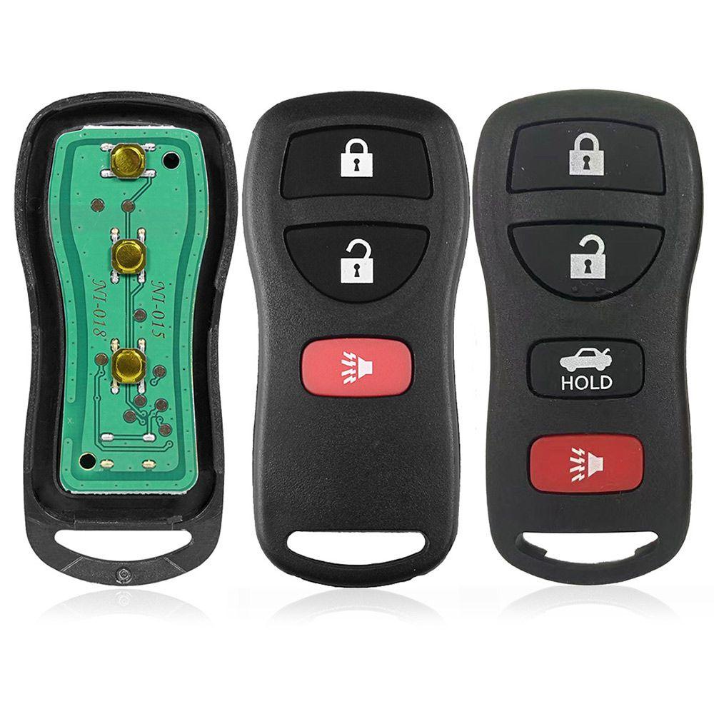 MYRONGVN Chìa Khóa Điều Khiển Từ Xa 4 Nút 3 Nút Cho NISSAN ALTIMA