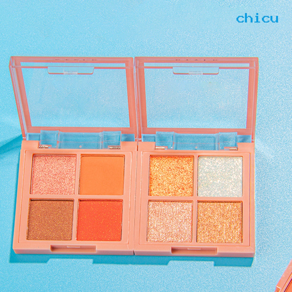 (Hàng Mới Về) Bảng Phấn Mắt 6g Lâu Trôi Không Nhòe 4 Màu Sắc Kết Hợp