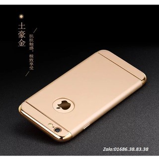 Ốp lưng 3 mảnh bóng đầu Iphone 6/6s (vàng)