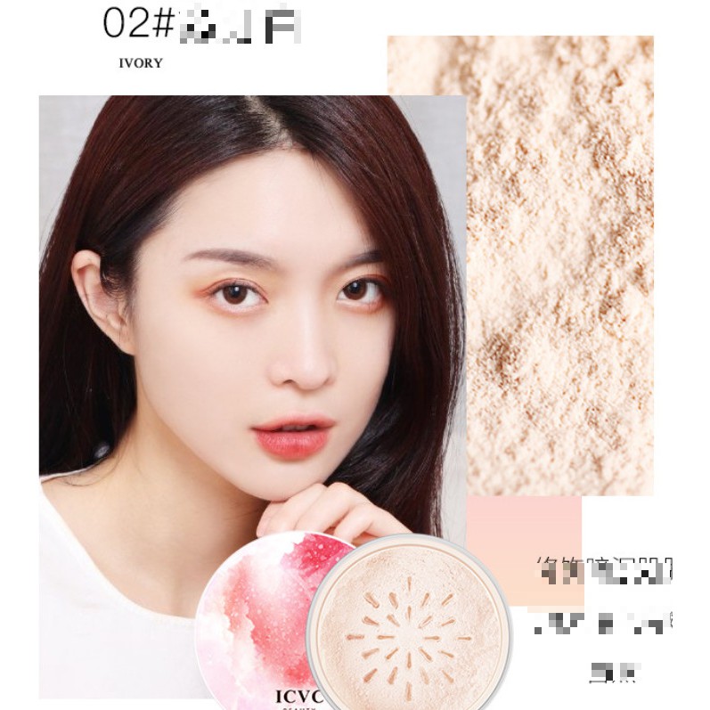 Bột Phấn Phủ MÂY HỒNG ICVC 5208 nội địa chính hãng cute cute mịn da lâu trôi che phủ tốt sỉ rẻ | BigBuy360 - bigbuy360.vn