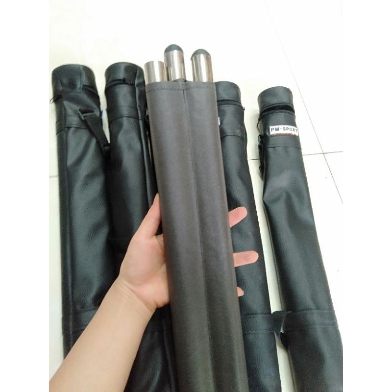 Gậy inox 3 khúc tập dưỡng sinh,yoga hàng cao cấp