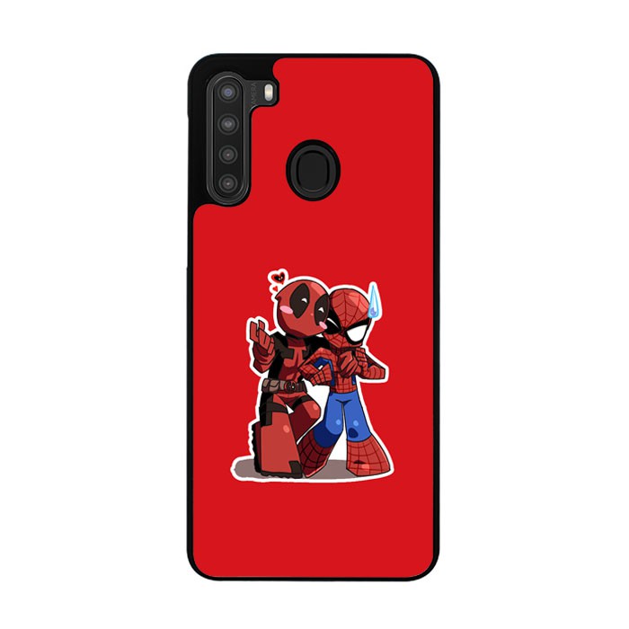 Ốp Điện Thoại Họa Tiết Deadpool / Spiderman Chibi Yd0147 Cho Samsung Galaxy Series