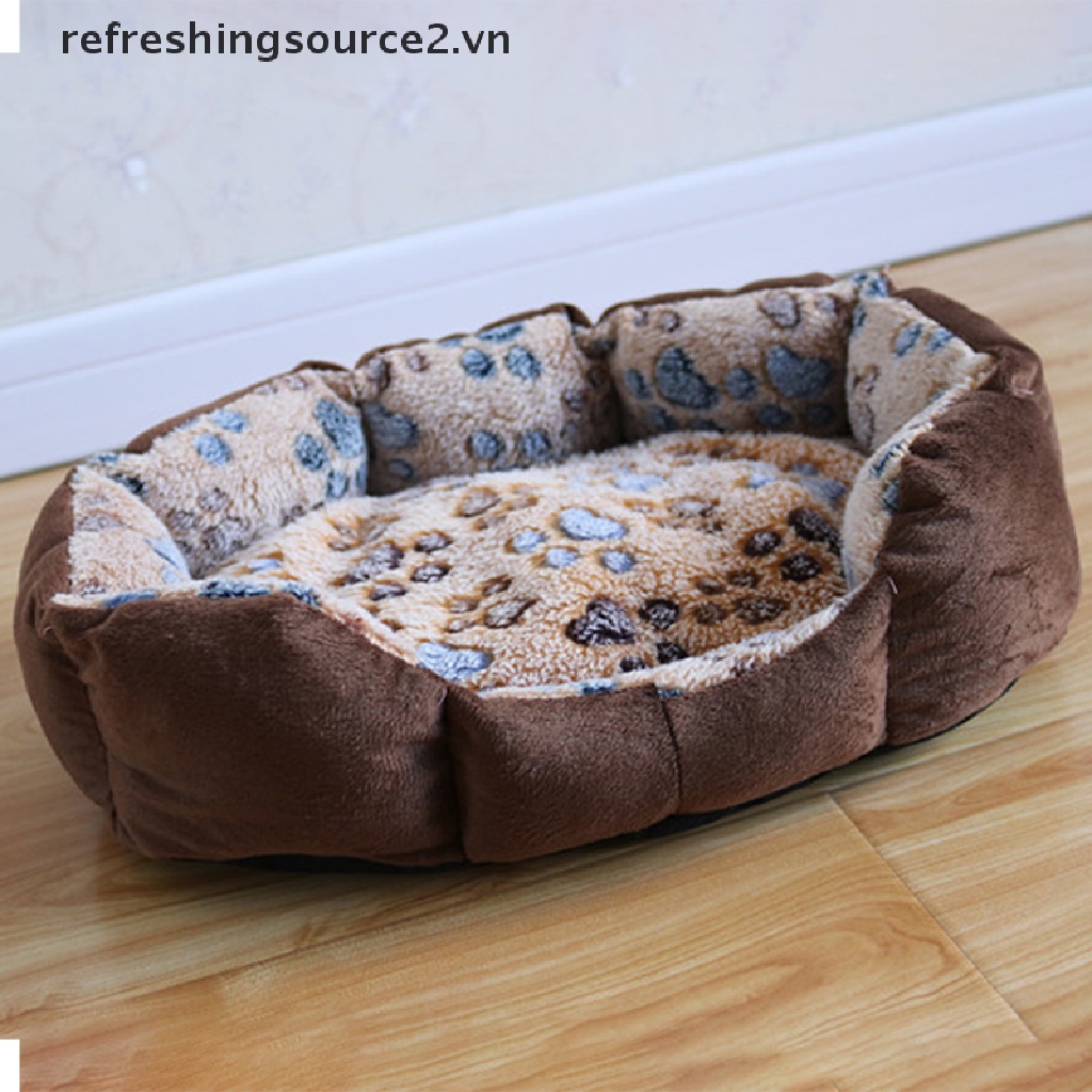 Giường Lông Mềm Ấm Áp Cho Chó Nhỏ Và