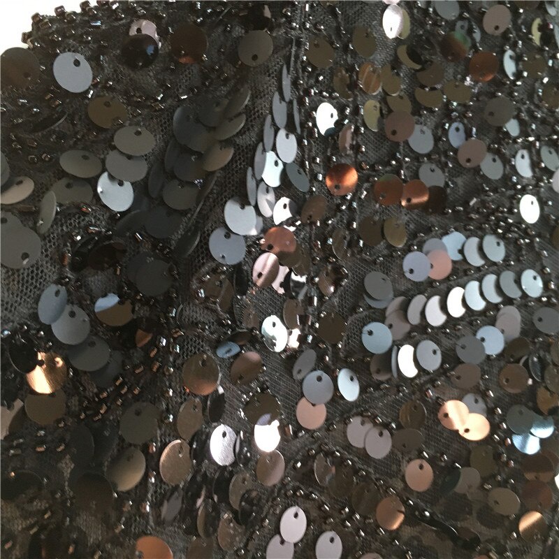Áo Lưới Không Tay Đính Hạt Sequin Phong Cách Vintage Dành Cho Nữ
