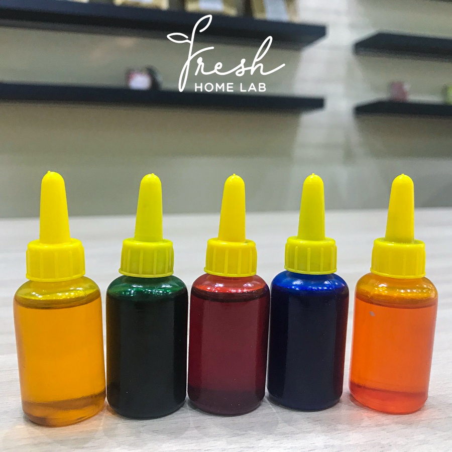 Màu nước làm nến - Bộ tự làm nến thơm handmade