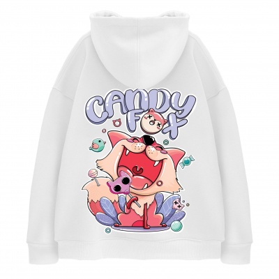 Áo Hoodie Nữ Nam Local Brand Street Fox HD Candy