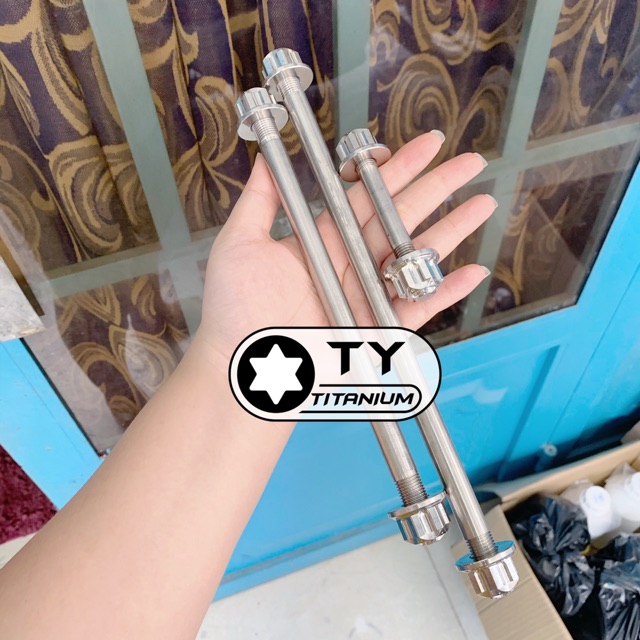 Cốt và Tán Bít Đầu Salaya inox304 mẫu G3 có Cốt Trước , Cốt Sau , Cốt Phuộc các dòng xe