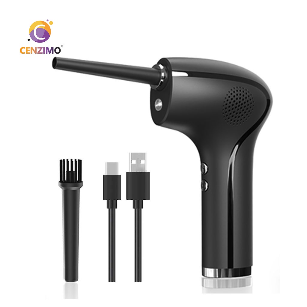 Máy thổi bụi bàn phím máy tính cổng USB Type C Máy Thổi Bụi Không Dây Áp Suất Cao 50000RPM
