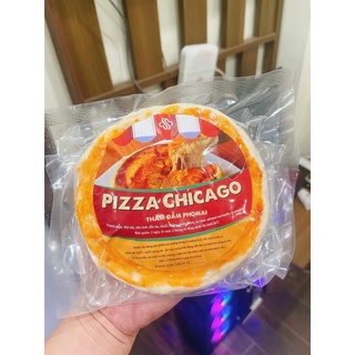 Pizza Chicago gấp 3 phomai ( mua 5 tặng 1 )