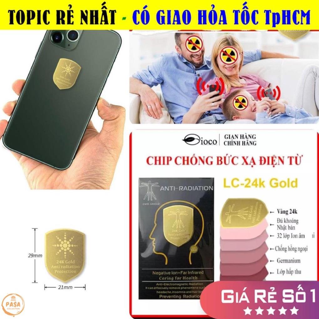 [RẺ HƠN] Miếng Dán Chip Chắn Sóng Điện Tử ngăn cản bức xạ điện từ, triệt sóng giảm tác động của bức xạ gây cho người