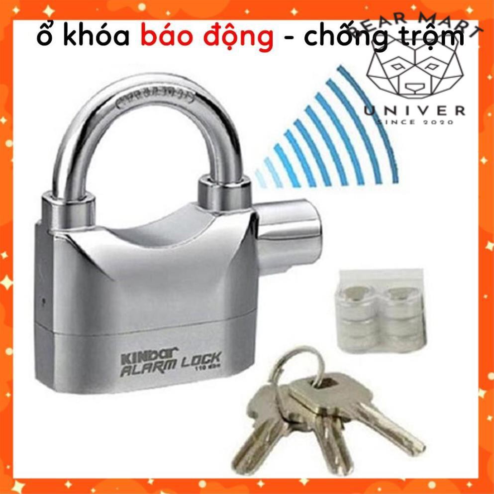 [BEAR MART] Ổ Khóa Hú Chống Trộm Thông Minh Kinbar Alarm Lock 110 DBA, Siêu Tiện Lợi