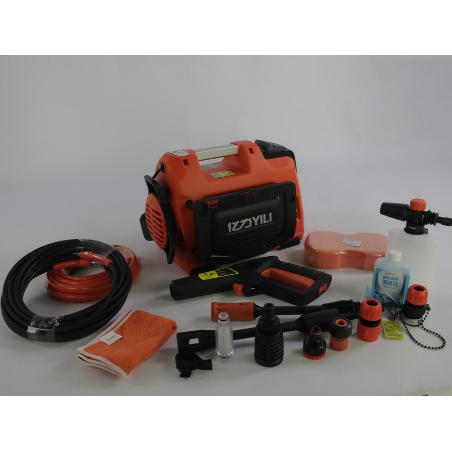 Máy Rửa Xe Gia Đình Máy Rửa Xe 1500W Yili YLQ4450G-O Bảo hành 12 Tháng, Công suất 1500W, Chính Hãng, Freeship