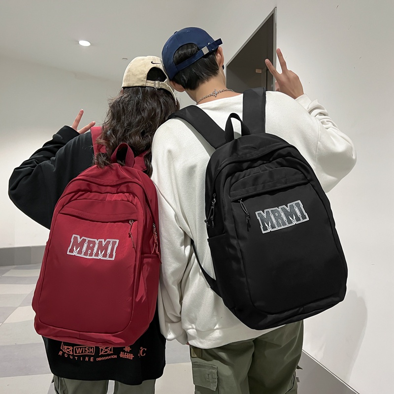 Balo đi học PRETTYZYS 2022 sức chứa lớn 15.6 inch phong cách ulzzang Hàn Quốc dành cho nam sinh và nữ sinh