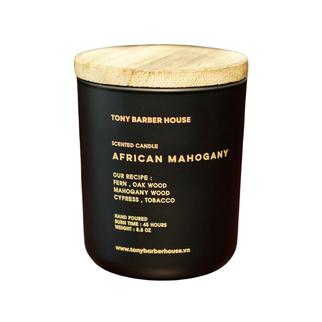 Nến thơm cao cấp Tony Barber House African Mahogany 260ml