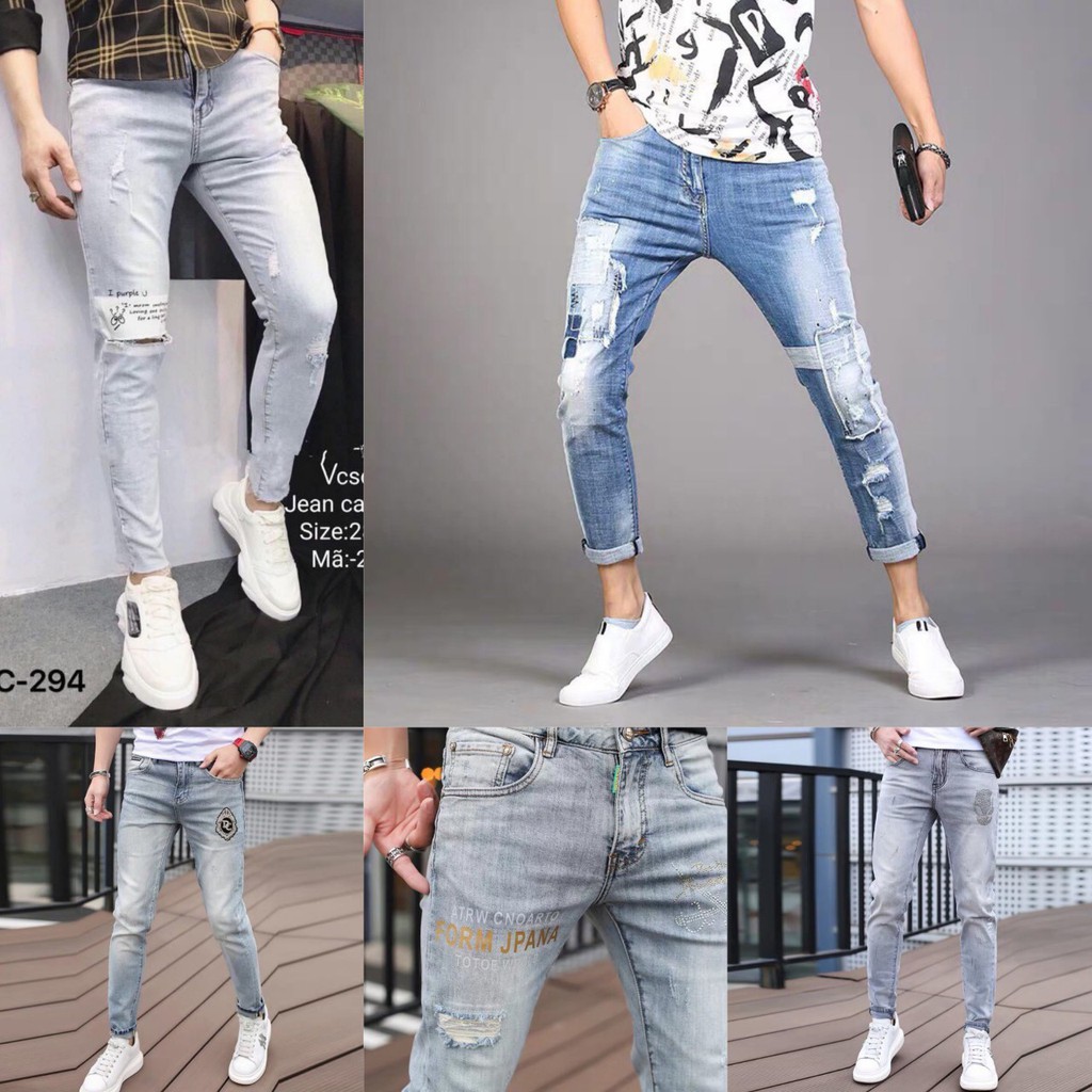 Quan jean nam phong cach tre trung hàng cao câp | BigBuy360 - bigbuy360.vn