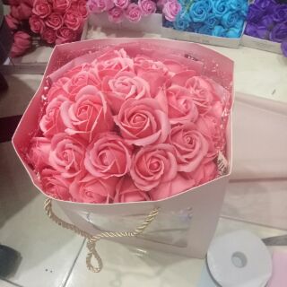 Bó hoa hồng vĩnh cửu 30 bông
