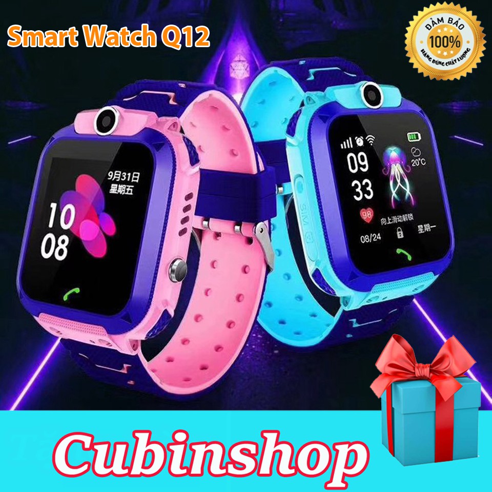 Đồng Hồ Thông Minh Trẻ Em Q12 Đa Năng Định Vị Nghe Gọi Chống Nước Có Camera (Bản Tiếng Việt)💥SIÊU HOT💥 | BigBuy360 - bigbuy360.vn