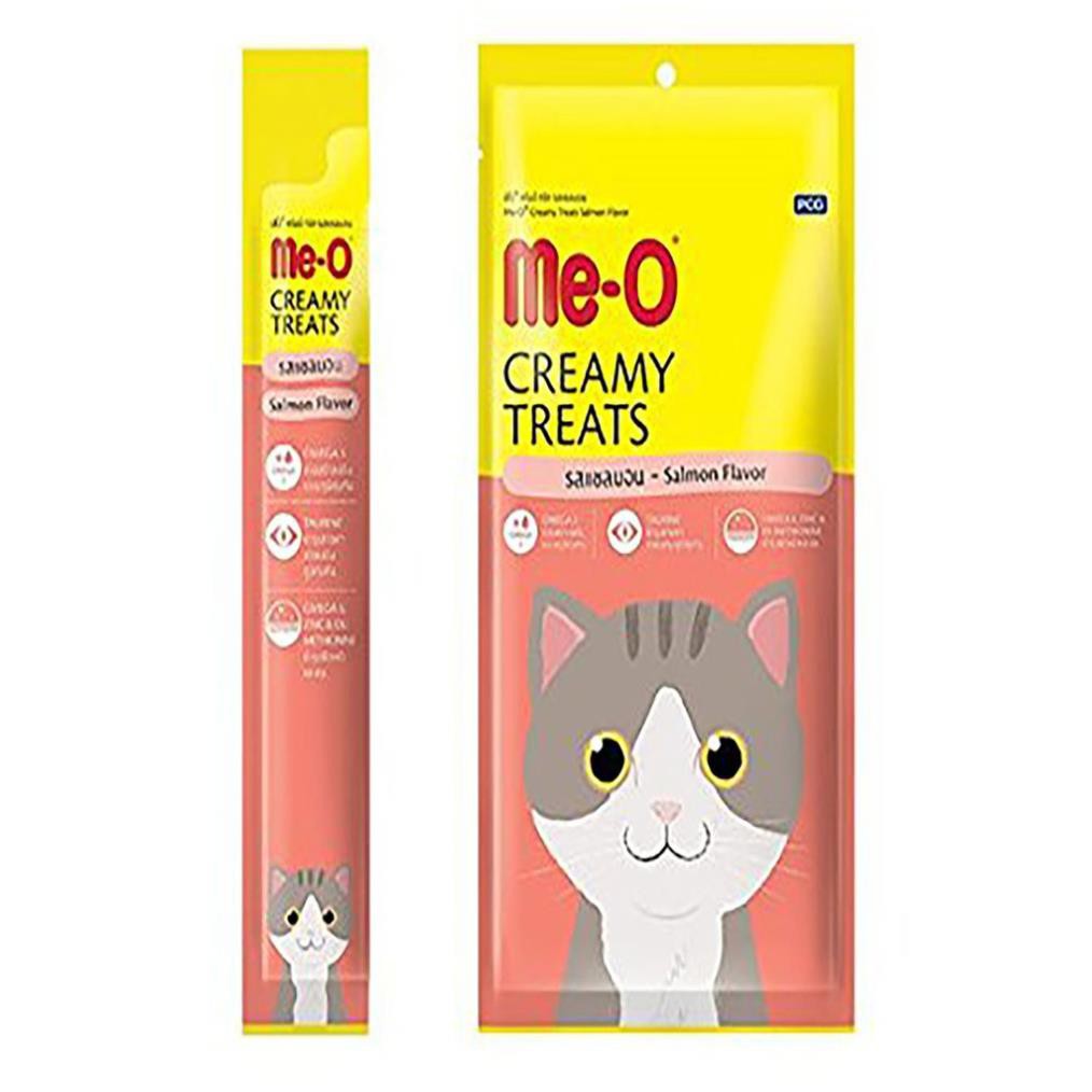 ME-O CREAMY TREAT (1 thanh 15gr) BÁNH THƯỞNG DẠNG KEM ME-O Pate súp thưởng cho mèo vâng lời