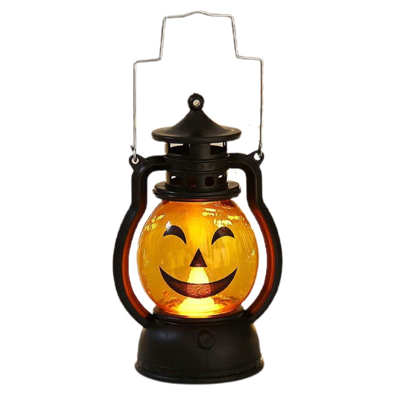 Li Lồng Đèn Dầu Ngựa Bí Ngô Ma Bí Ngô Halloween Di Động P