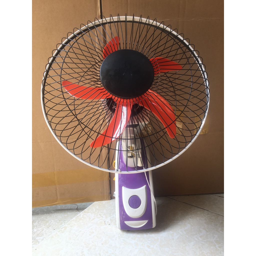 Quạt treo tường 12v sải cánh 30cm loại 5 cánh
