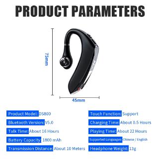 SENSOR Tai Nghe Bluetooth 5.0 Không Dây Ds800 Tws