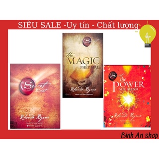 Hot - giá tốt- combo 3 cuốn the secret: bí mật + sức mạnh + phép màu