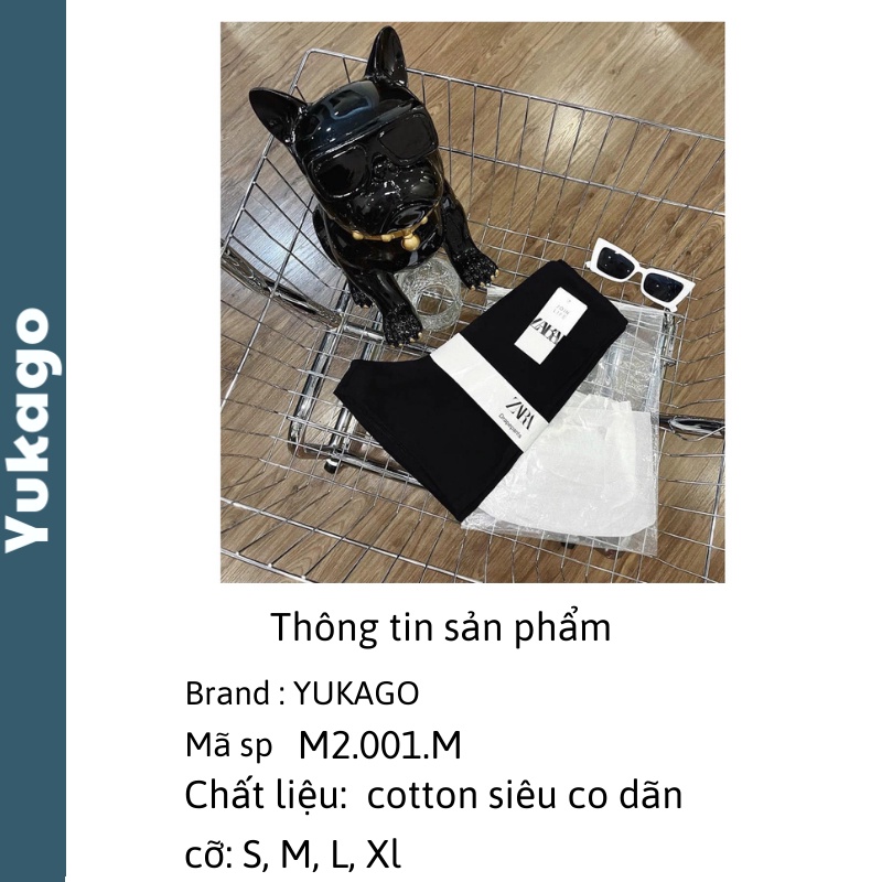 Quần legging nữ đùi cotton co giãn Z.R cạp cao khóa sau nâng mông Yukago M2.001.M