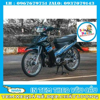 Tem rời Sirius Nano đen light xanh bạc