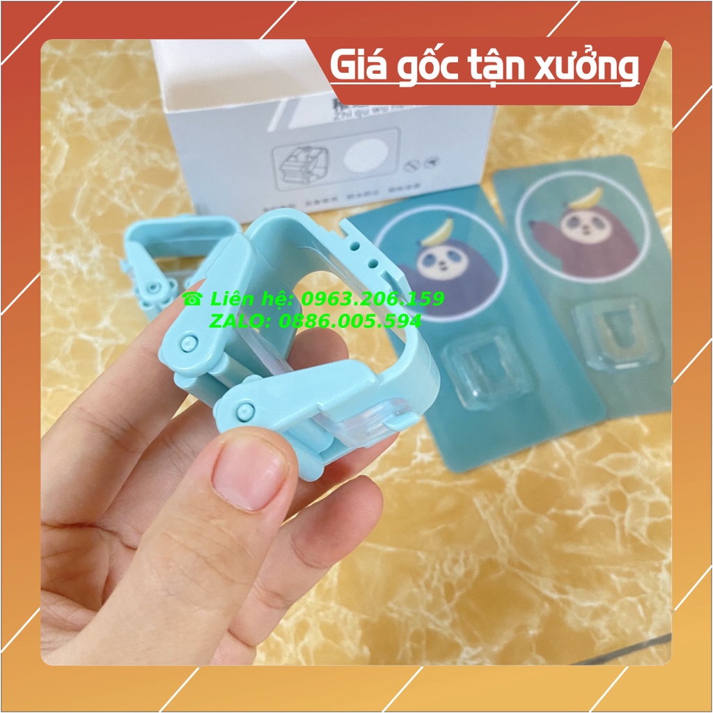 Móc Kẹp Giữ Chổi Dán Tường, Móc Dán Treo Chổi Quét, Chổi Lau