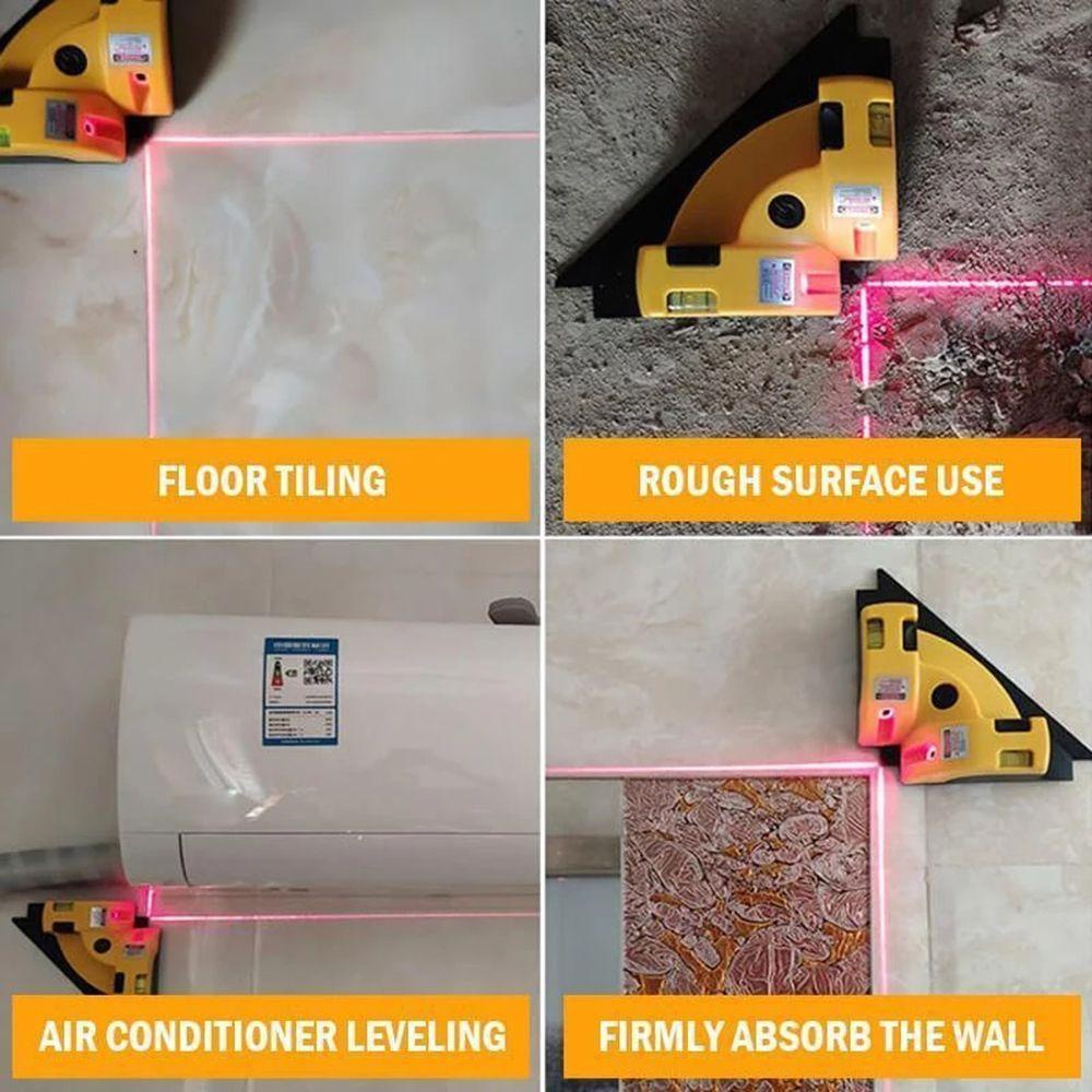 ESPO Thước Đo Góc 90 Độ Bằng Tia Hồng Ngoại Chất Lượng Cao