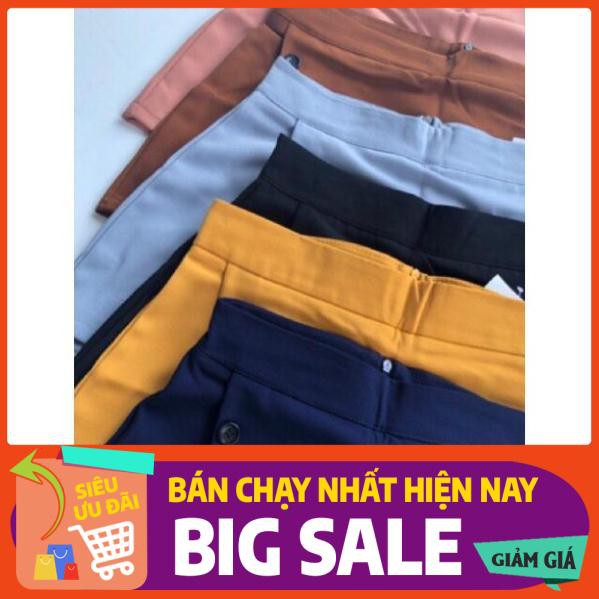 Quần short váy 3 cúc chất tuyết mưa