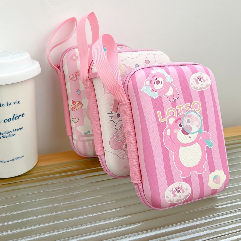Túi Đựng Tai Nghe Bằng EVA Họa Tiết Hoạt Hình Sanrio