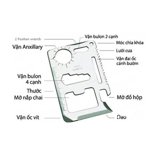 BỘ SINH TỒN SOS 10 MÓN - HỌP ĐEN
