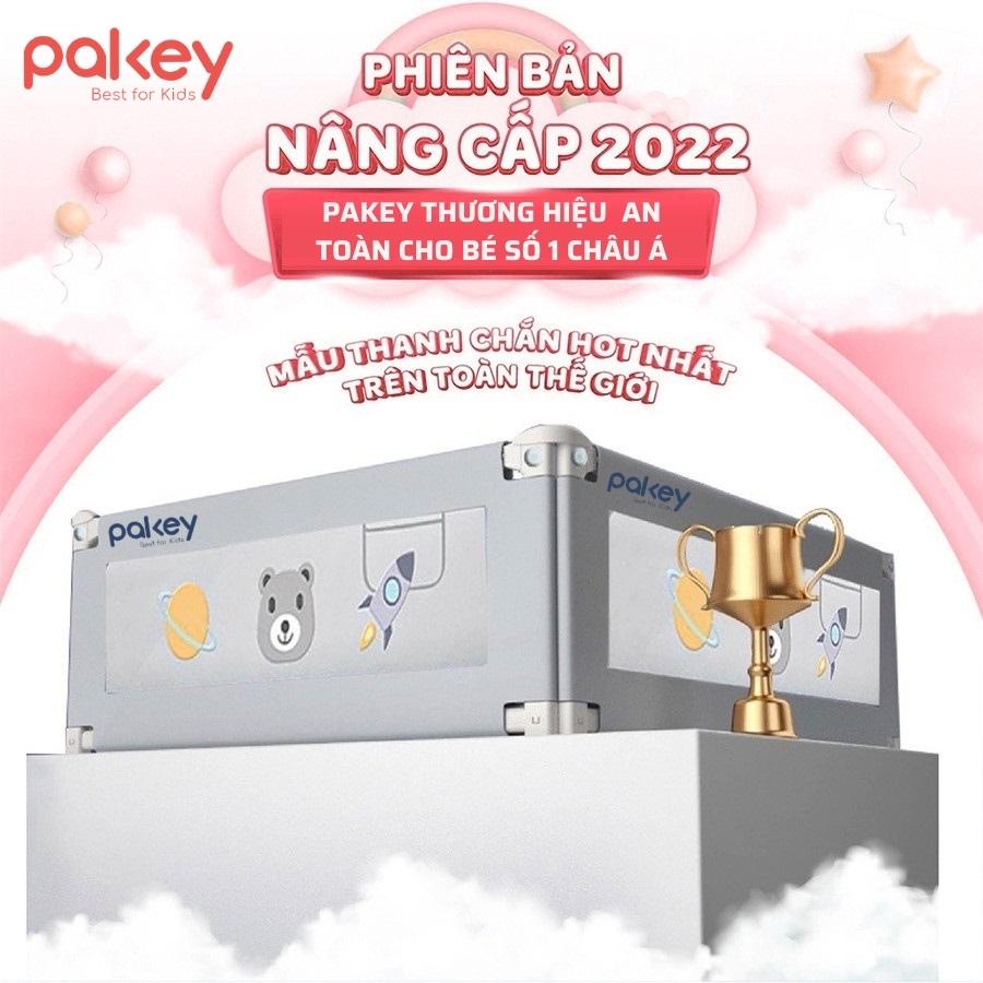 Thanh chắn giường Pakey dạng trượt có nâng hạ, Thanh chắn giường NÂNG CẤP bảo vệ an toàn cho bé FINBEAR