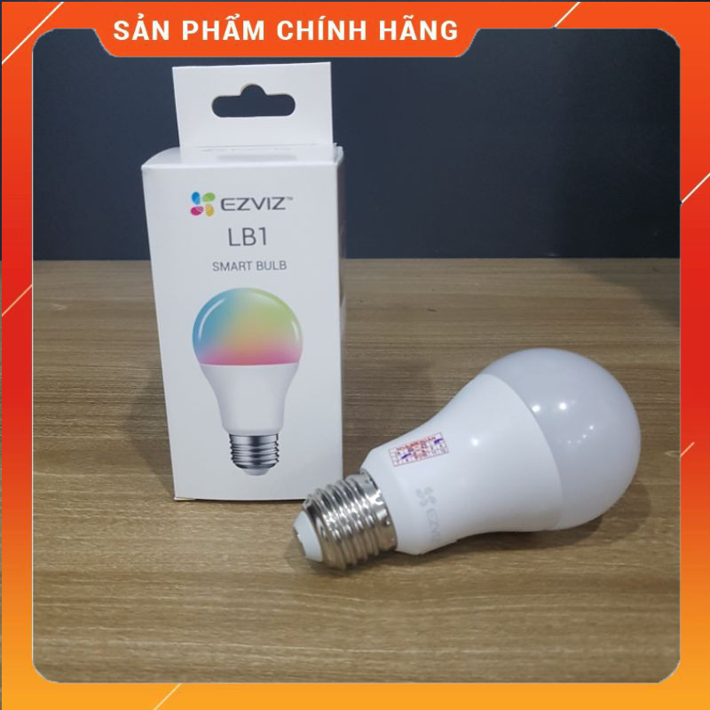 Đèn LED thông minh EZVIZ CS-HAL-LB1-LCAW  bật tắt từ xa qua app điện thoại - Hàng chính hãng