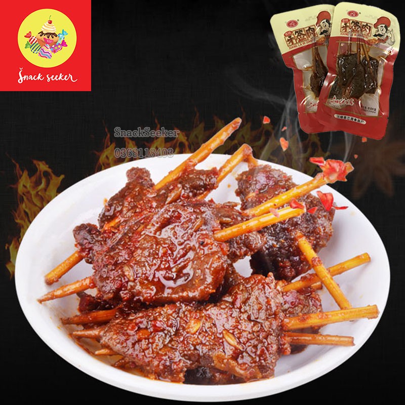 Thịt nướng xiên tăm que-THỊT XIÊN TĂM QUE-ĐỒ ĂN VẶT TRUNG QUỐC