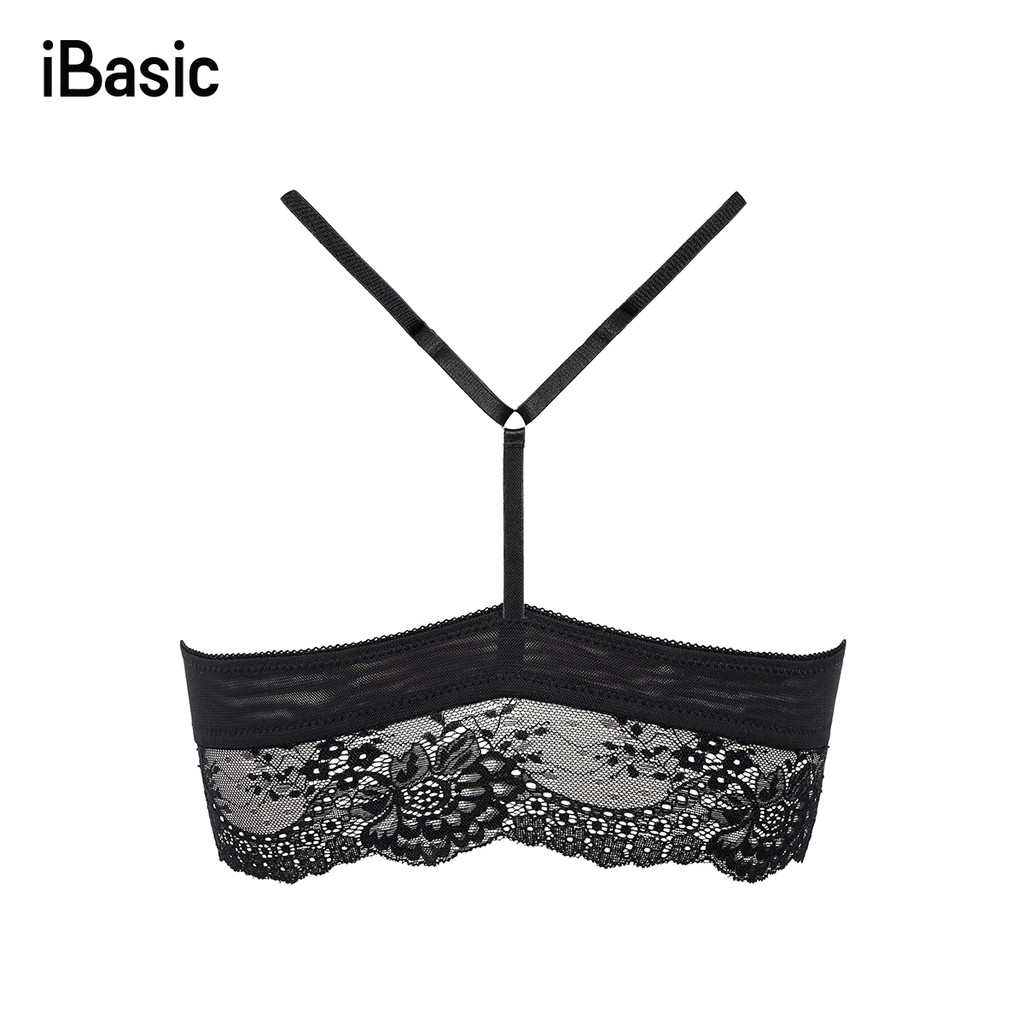 Áo bralette lưới phối ren iBasic BRAY027