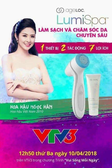 MÁY RỬA MẶT #LUMISPA + 1 SỮA RỬA MẶT + 1 NĂM BẢO HÀNH