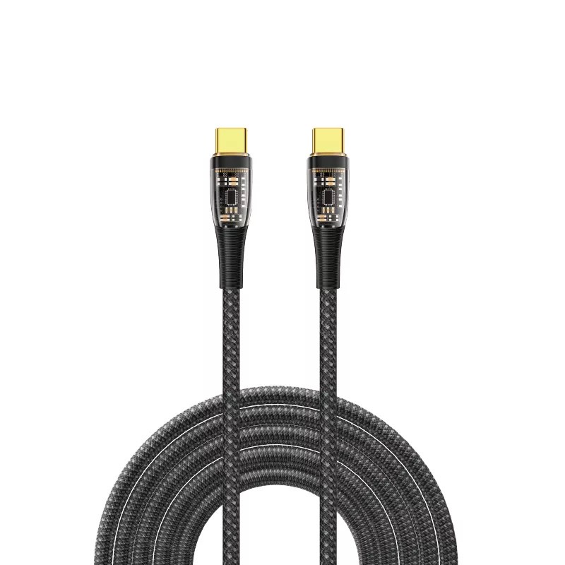 Cáp Wiwu Data Cable TM02 Cho Điện Thoại, Máy Tính Xách Tay, Máy Tính Bảng Hỗ Trợ Sạc Cực Nhanh 100W- Hàng chính hãng
