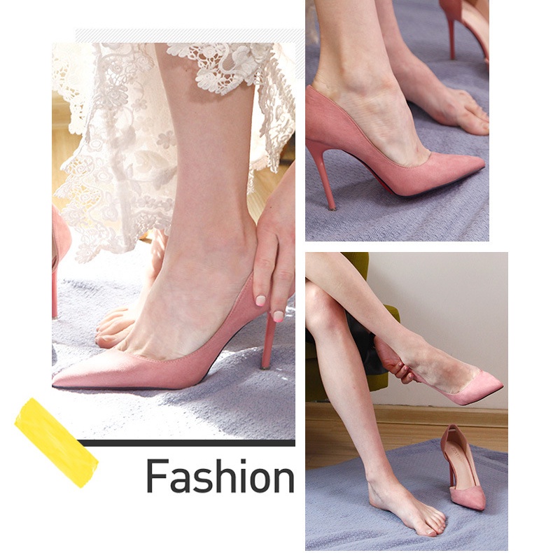 Miếng lót gót giày chống rộng, đệm gót giảm size giày nữ. Chống trầy xước chân