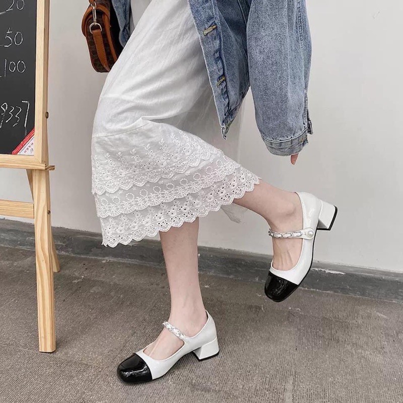 GIÀY CAO GÓT NỮ BÍT MŨI QUAI NGỌC - HÀNG QC XỊN | BigBuy360 - bigbuy360.vn
