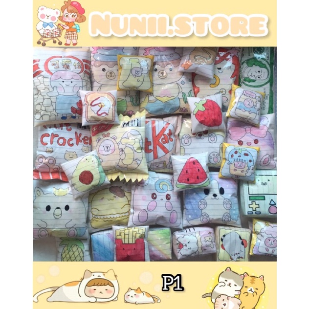 Squishy Giấy Giá Rẻ Nhiều Mẫu Dễ Thương