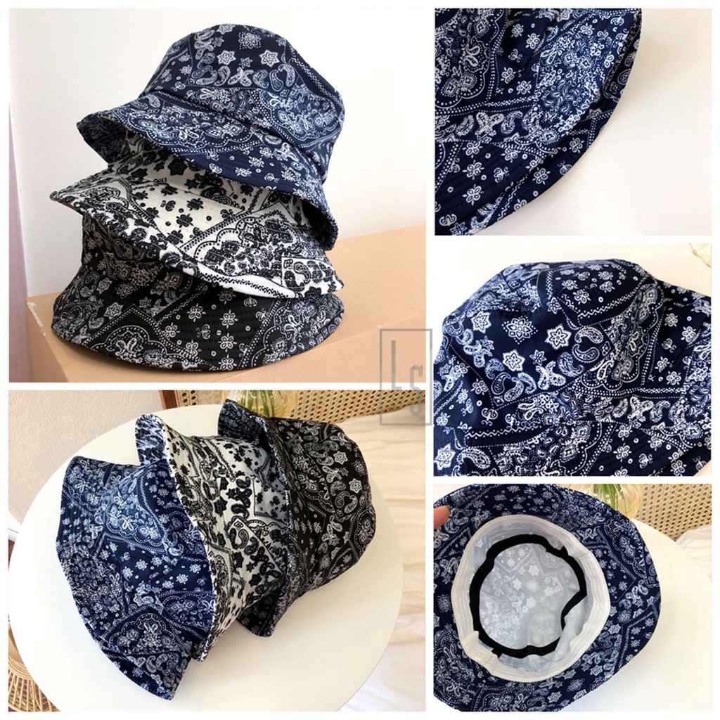 Nón Bucket Bandana - Mũ Bucket Paisley Bandana HOT TREND