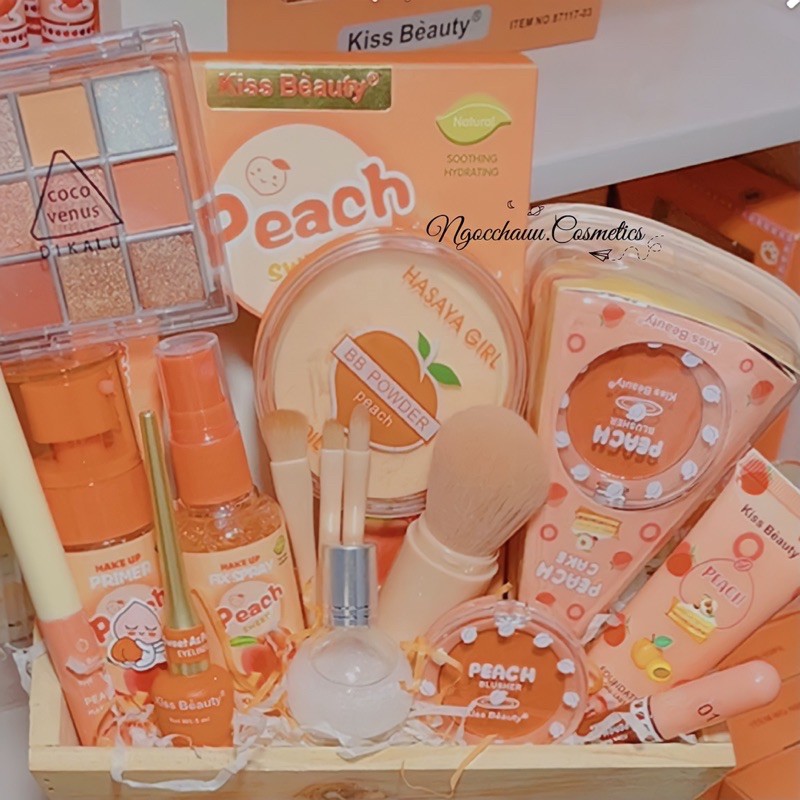 SET MAKEUP TONE ĐÀO🍑