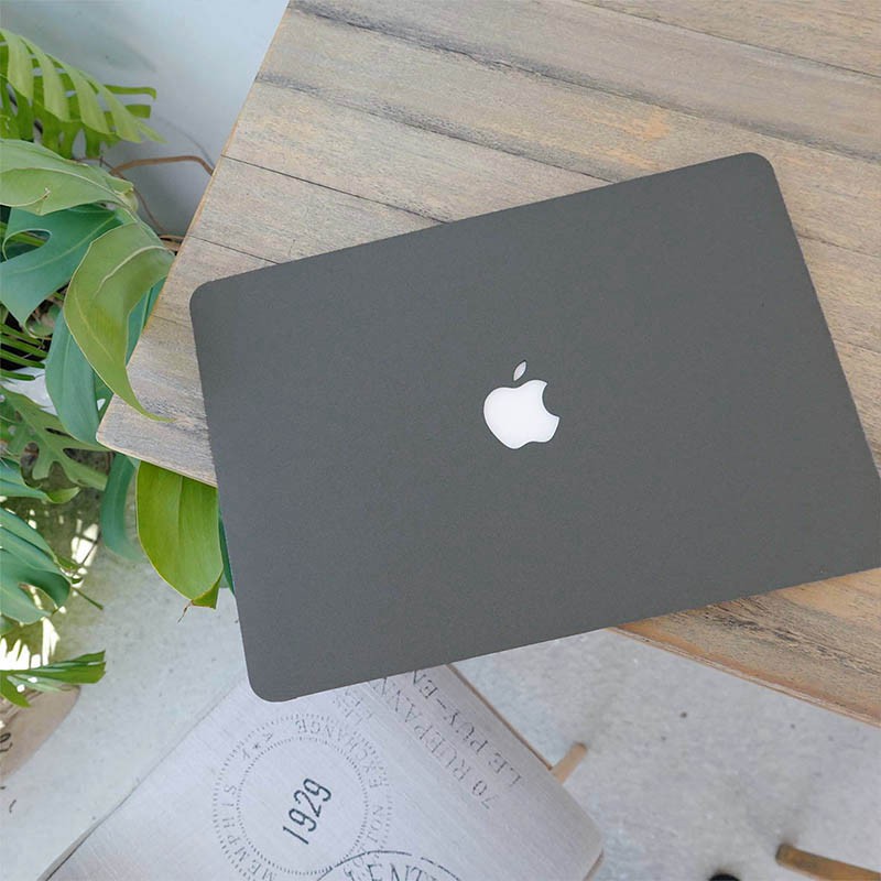 Case, Ốp lưng bảo vệ Macbook màu Xám nhám cực đẹp