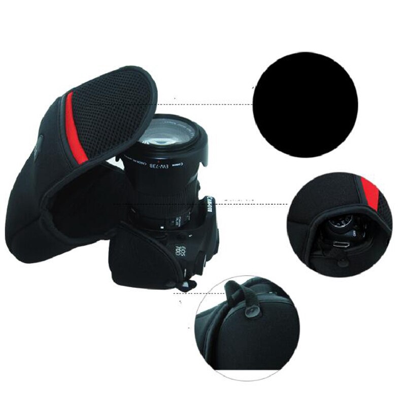Túi đựng ống kính máy ảnh Canon EOS 50D 60D 70D 5D2 5D3 6D 7D 18-135 18-200 55-250