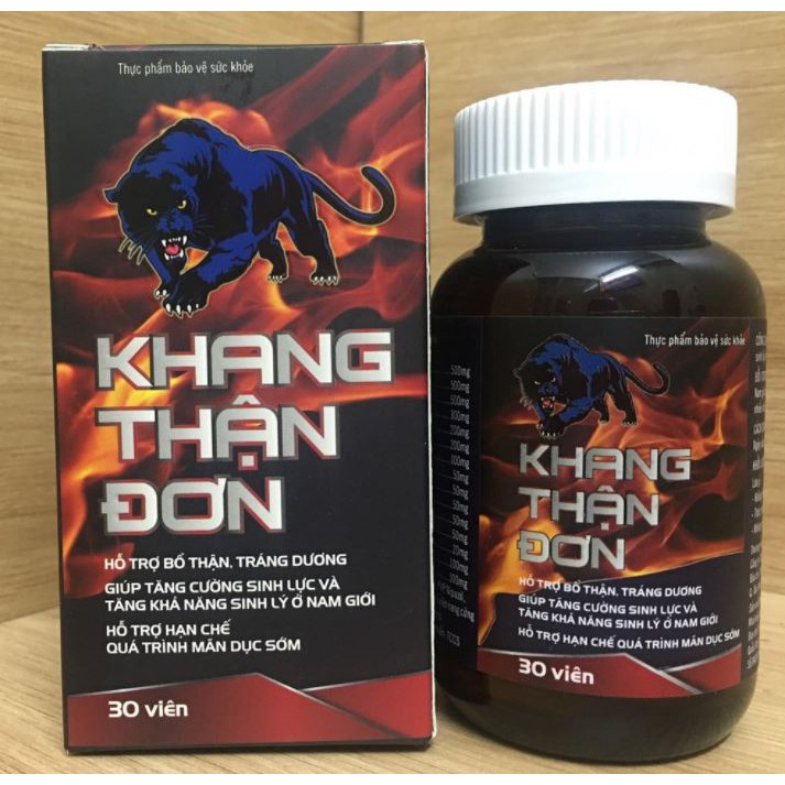 Viên uống Khang Thận Đơn - Bổ Thận Tráng Dương, Tăng Cường Sinh Lý nam - Hộp 30 viên - Top1pharmacy