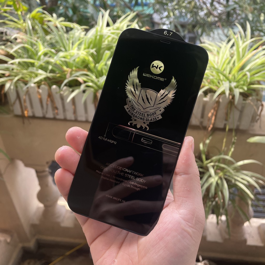 Kính Cường Lực iPhone 15 Pro Max , 14 Pro Max, 13 ProMax, 12 Pro Max , 12, 11 Pro Max, 11 Chống Nhìn Trộm KINGKONG 4D