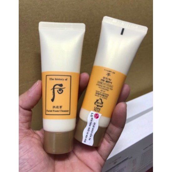 Sữa rửa mặt Whoo vàng đông y 40ml