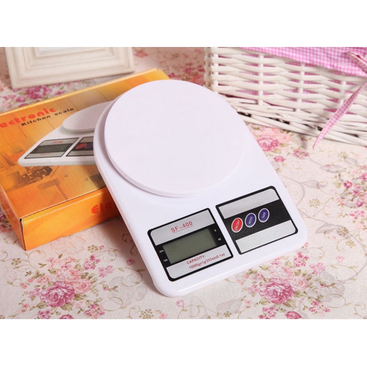 Cân Điện Tử Nhà Bếp SF400- 7kg - Cân Điện Tử Chính Xác Tiện Lợi, Nhỏ Gọn